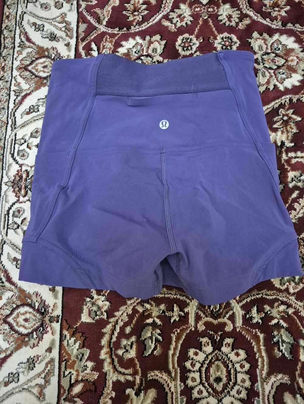 Lululemon athletica Purple High-Rise Bike Shorts